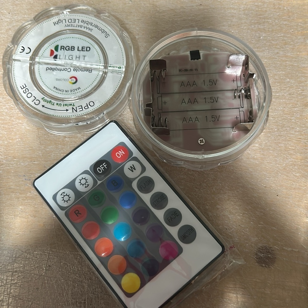 LEDs Aquarium Light Colorful RGB Remote Control Submersible Lights Waterproof - Picture 11 of 11